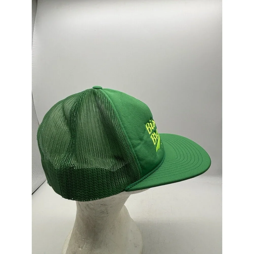 Bissell Brothers Brewing Hat Green Foam Trucker Snapback Cap